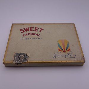 Vintage Sweet Caporal Cigarettes Kinney Bros Tin